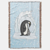 Davin et Annie les pingouins lancent la couverture (devant Vertical)