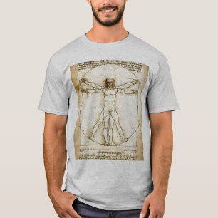 DaVinci's perfecte Man T-shirt