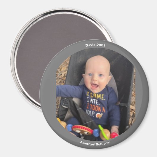 Davis 2021 magneet (Voorkant / Achterkant)