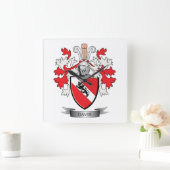 Davis Coat de Arms Vierkante Klok (Huis)