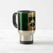 Davis Crest Irish Flag Reisbeker (Voorkant links)