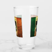 Davis Crest over Ierse vlag Glas (Links)