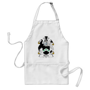 Davis Family Crest Standaard Schort