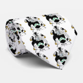 Davis Family Crest Stropdas (Opgerold)