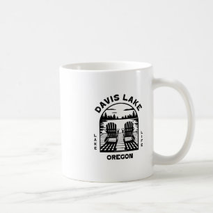 Davis Lake Oregon Buitenactiviteiten Vintage 2 Koffiemok