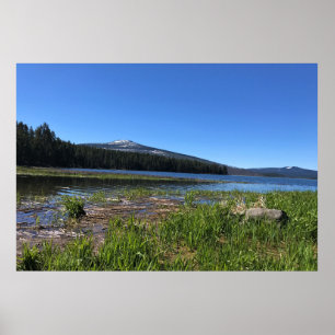 Davis Lake, Oregon Poster