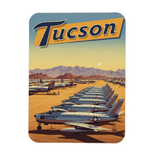 Davis-Monthan Air Force Base Tuscon Arizona Reis Magneet