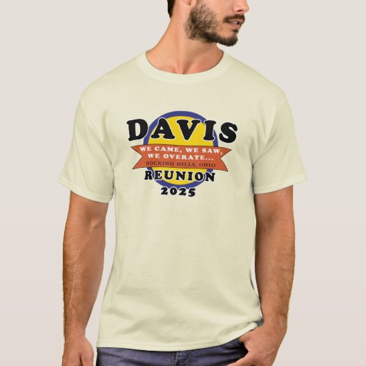 Davis Reunion T-shirt (Voorkant)