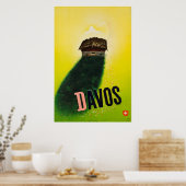Davos, Parsenn, Suisse, Poster Ski (Cuisine)