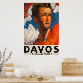 Davos, Parsenn, Suisse, Poster Ski (Cuisine)