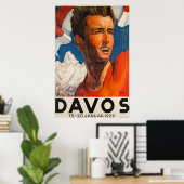 Davos, Parsenn, Suisse, Poster Ski (Bureau à domicile)