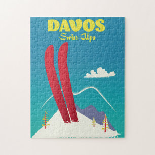 Davos Swiss Alps Legpuzzel