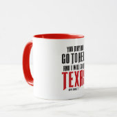 Davy Crockett Cite Texas Coffee Mug (Devant gauche)