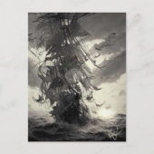 Davy Jones Locker Briefkaart (Voorkant)