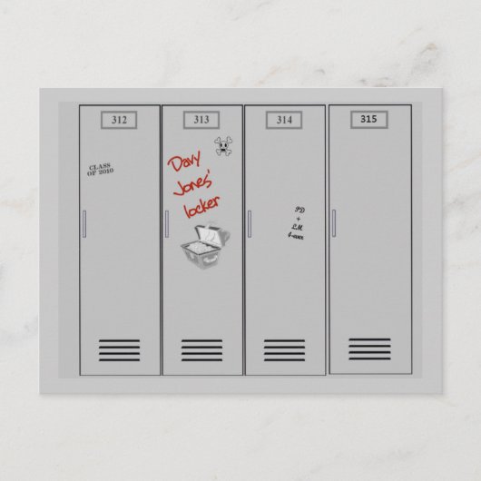 Davy Jones' Locker-Briefkaart Briefkaart (Voorkant)