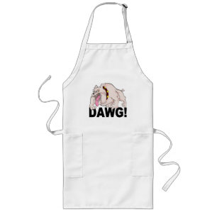 DAWG! schort - kies stijl en kleur