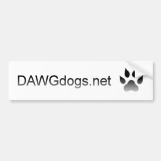 DAWGdogs.net Bumpersticker