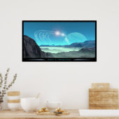 Dawn at Ariase 2565 Poster (Keuken)