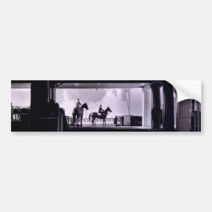 Dawn at Saratoga Springs, 1963 Bumpersticker