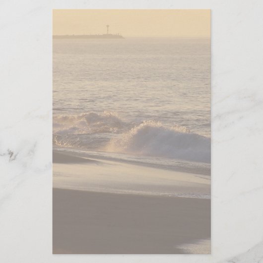 Dawn Beach Stationery Briefpapier (Voorkant)