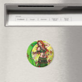 Dawn Belly Dancer Magnet (In Situ (Lave-vaisselle))