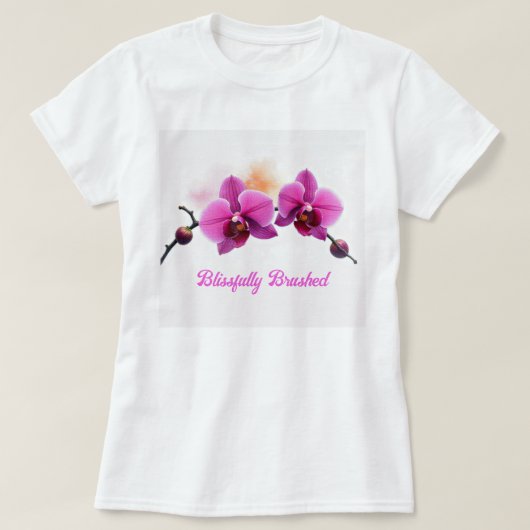 Dawn Bloom Orchid T-shirt (Design voorkant)