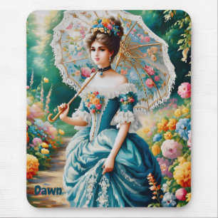 DAWN ~ Elegante jonge vrouw ~ Mousepad Muismat