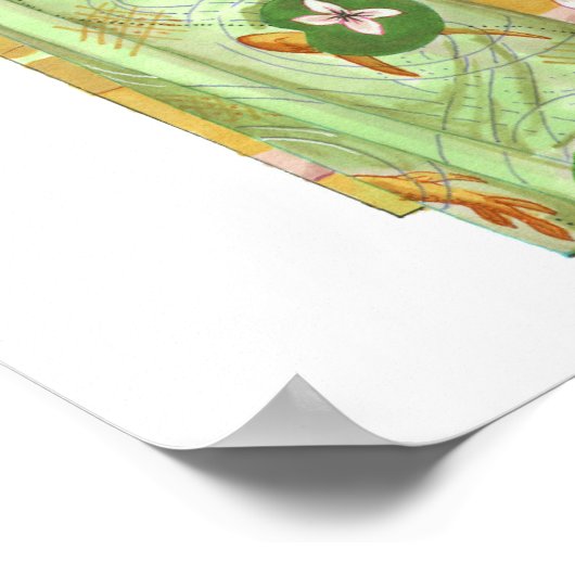 Dawn Haiku Poster (Hoek)