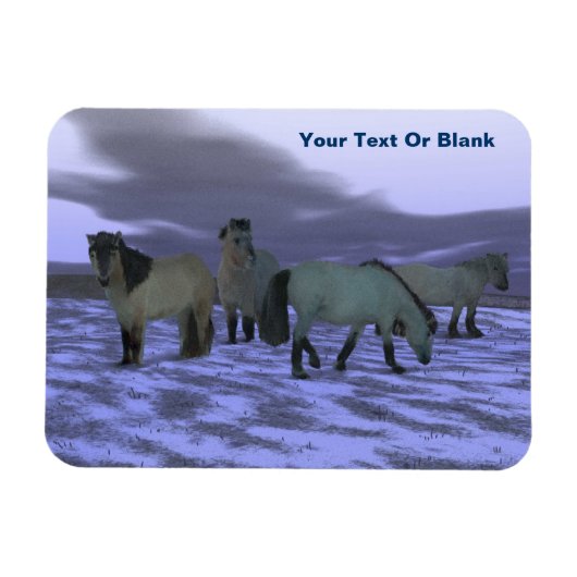 Dawn Horse Magneet (Horizontaal)