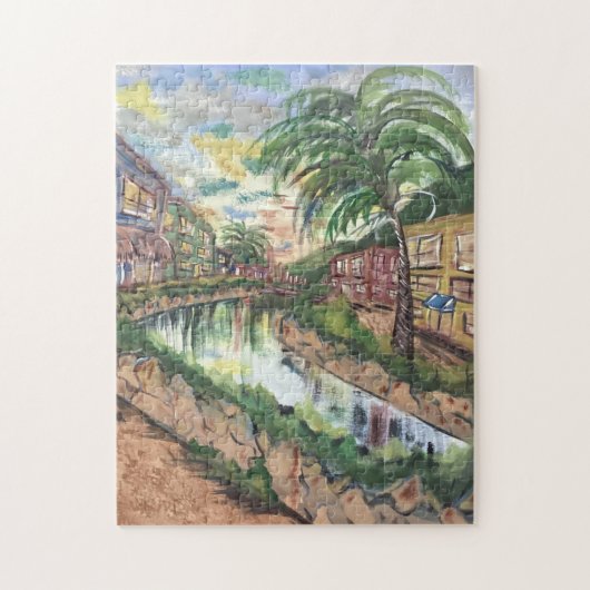 Dawn in Caribbean Puzzle (Vertical)