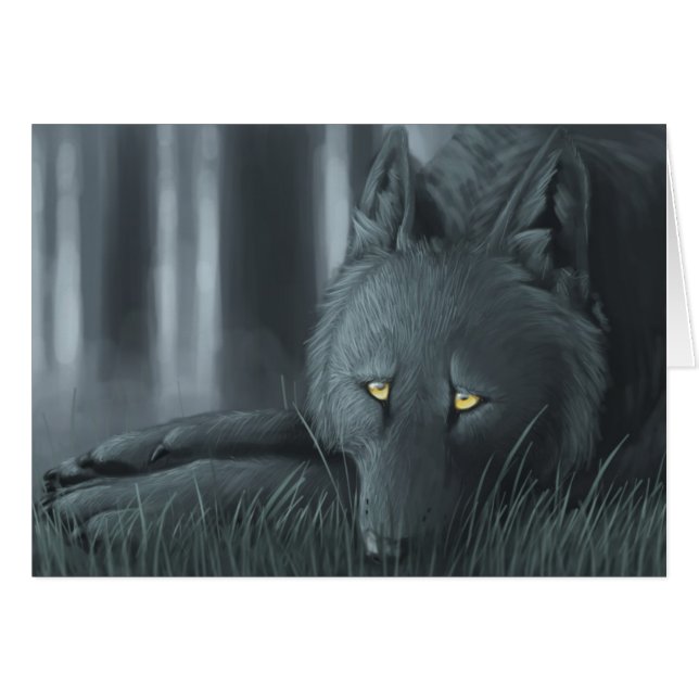 "Dawn"-kaart (Voorkant Horizontaal)