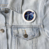 Dawn Mission Patch  Ronde Button 5,7 Cm (In situ)