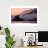Dawn Mist Poster (Thuiskantoor)