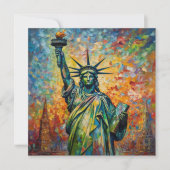 Dawn of Liberty, een gewoonte Notitiekaartje (Voorkant)