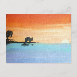 Dawn of Peace_ElephantOfferingPrayers_AnjaliSanghi Briefkaart