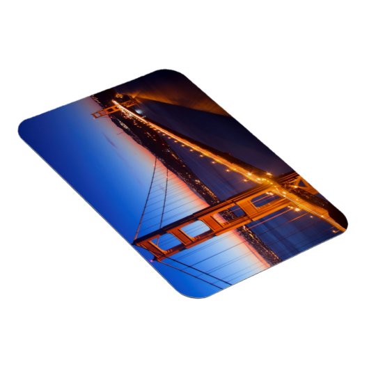 Dawn over San Francisco en Golden Gate Bridge. Magneet (Rechterzijde)