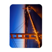 Dawn over San Francisco en Golden Gate Bridge. Magneet (Verticaal)