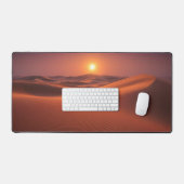 Dawn Panorama de dunes de sable avec des ondulatio (Clavier et souris)