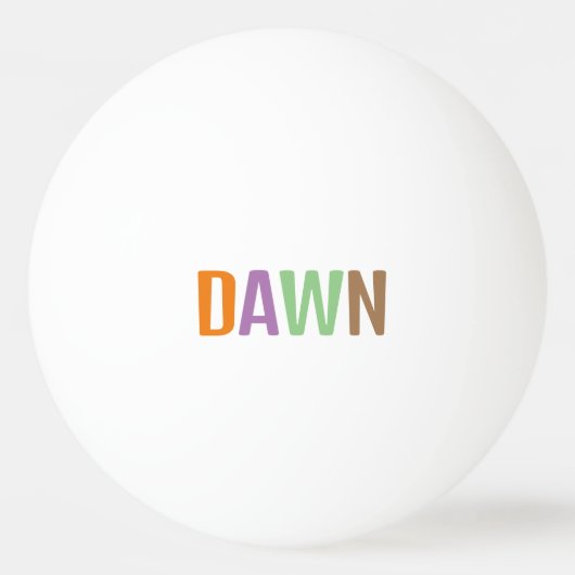 Dawn Pingpongballen (Voorkant)