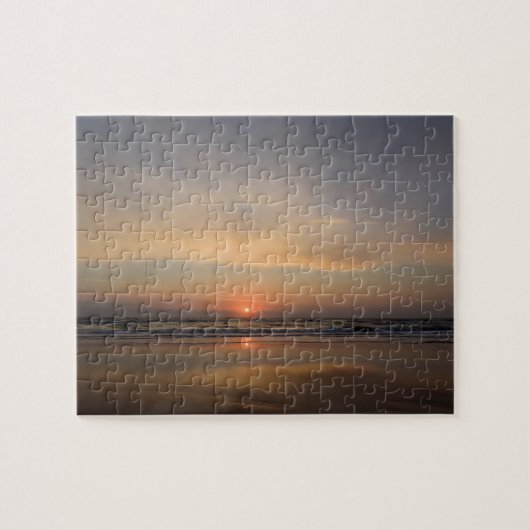 Dawn Reflections at Cocoa Beach, Florida - 8x10 Legpuzzel (Horizontaal)