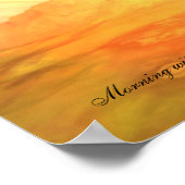 Dawn Rings Custom Emily Dickinson Quote Poster (Hoek)