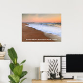Dawn Seascape bij Nags Head Beach Poster (Thuiskantoor)