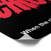 DAWN van de CHICKEN Poster (Hoek)