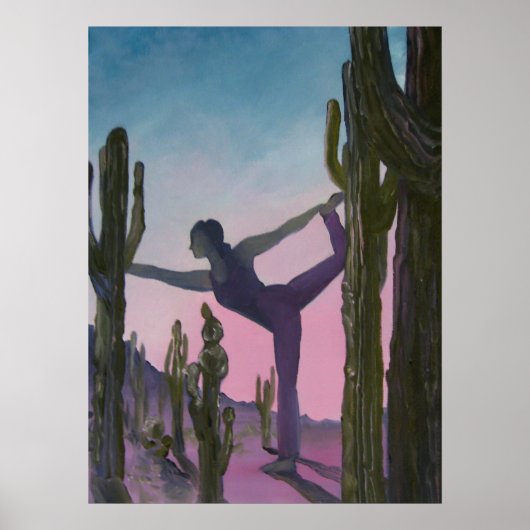 DAWN YOGA POSTER (Voorkant)