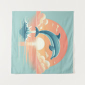 Dawn's Aquatic Ballet Wandkleed (Voorkant (horizontaal))