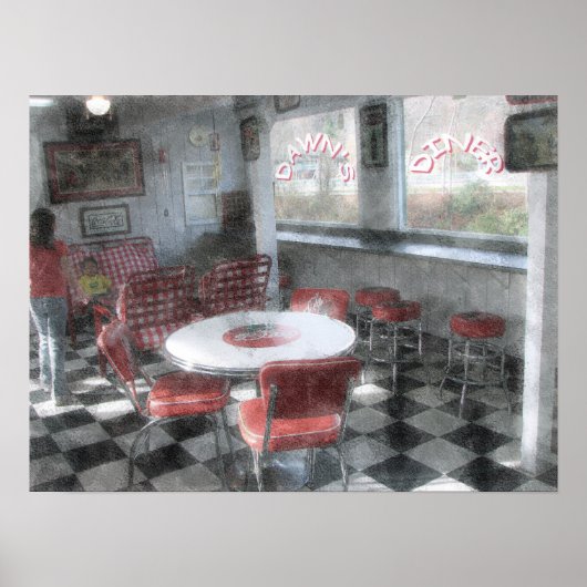 DAWN'S DINER5 POSTER (Voorkant)