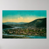 Dawson, Alaska Yukon Territory Town Uitzicht Poster (Voorkant)