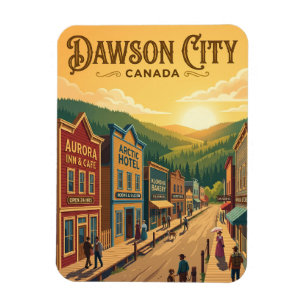 Dawson City Canada Magneet