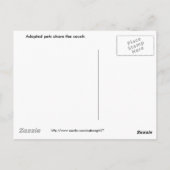 Dax en Chance Share Briefkaart (Achterkant)