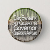 Dax Ewbank for Governor Button (Voorkant)